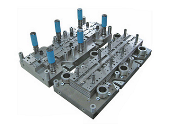 級(jí)進(jìn)模的的結(jié)構(gòu)特點(diǎn)和成型過程